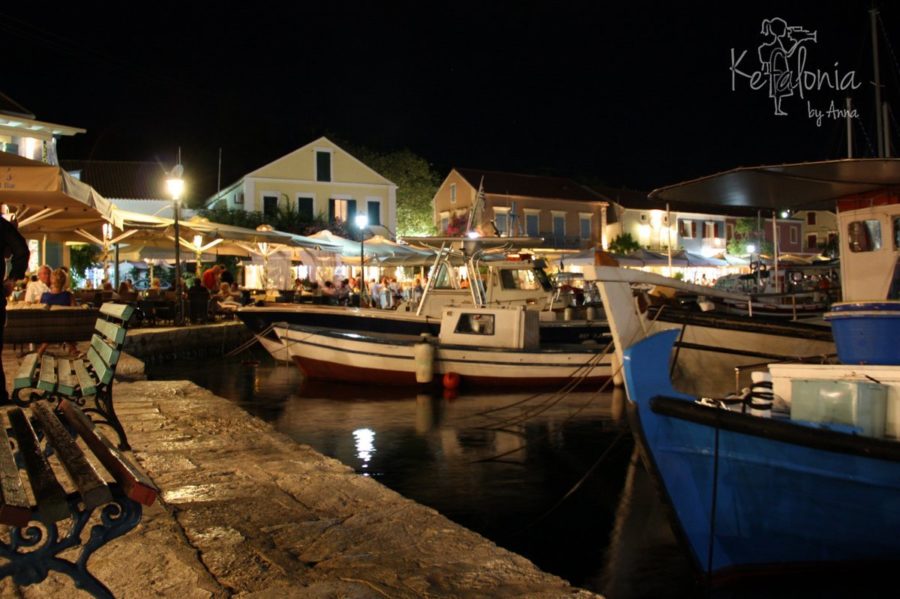 Fiskardo by night