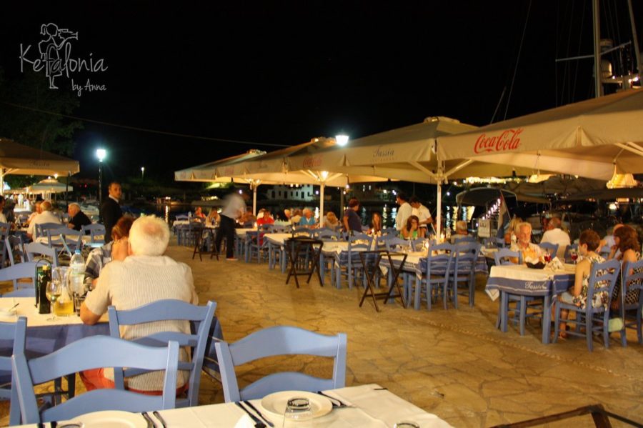 Fiskardo by night