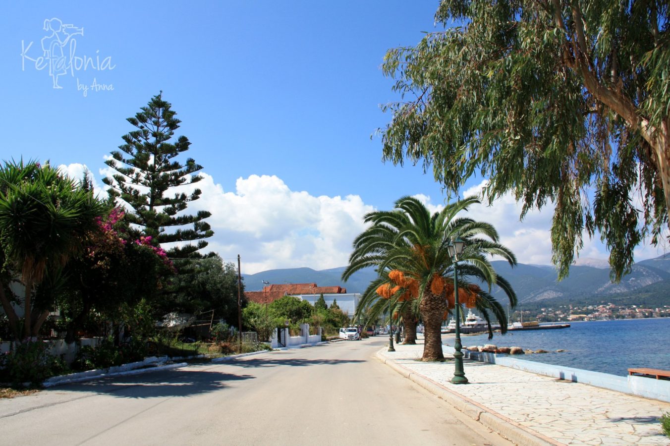 Sami village Kefalonia by Anna