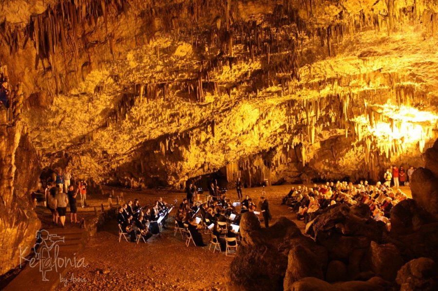 Concert in Drogarati Cave