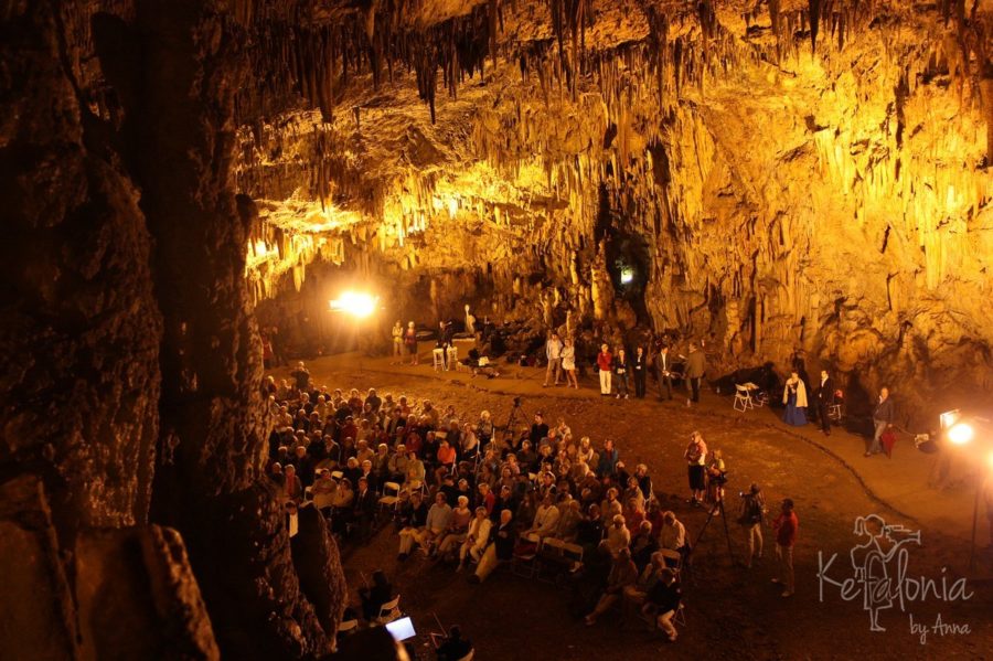 Concert in Drogarati Cave