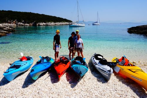 Whether its adventure you seek or just a leisurely paddle, Fiskardo Kayak’s range of kayaks will cater for all needs and levels of experience. Rent a kayak or book a guided tour (extra charge) to all the best beaches, sea caves and beautiful bays with one of their local guides.