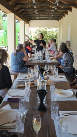 One more tailor made, knitting, culture and gastronomy tour was organized a few weeks ago at Kefalonia by Anna
